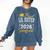 Proud Lil Sister Of a Class Of 2026 Graduate For Graduation Comfort Colors Sweatshirt Denim