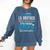 Proud Little Brother Of 5th Grade Graduate 2024 Graduation Premium Comfort Colors Sweatshirt Denim