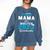 Proud Mama Of 2023 Class Master Graduate Family Graduation Comfort Colors Sweatshirt Denim