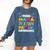 Proud MAMA Of a 2025 PRE-K Graduate -Graduation Comfort Colors Sweatshirt Denim