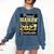 Proud Mamaw Of 2023 Graduate Class 2023 Graduation Family Comfort Colors Sweatshirt Denim