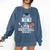 Proud MIMI Of 2026 Basketball Senior Class Graduation Comfort Colors Sweatshirt Denim