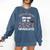 Proud Mom Of A 2021 Graduate Leopard Print Graduation Mama Comfort Colors Sweatshirt Denim