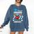 Proud Mom Of 2022 Pre K Graduate Graduation Comfort Colors Sweatshirt Denim