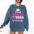 Proud Mom Of 2024 5th Grade Graduate Mother Graduation Comfort Colors Sweatshirt Denim