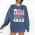 Proud Mom Of An Awesome 8th Grade Graduate 2026 Graduation Comfort Colors Sweatshirt Denim