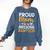 Proud Mom Of An Awesome Rad Tech Graduation Matching Family Comfort Colors Sweatshirt Denim