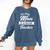 Proud Mom Of An Awesome Teacher Shirt Cute Graduation For Men Women Comfort Colors Sweatshirt Denim
