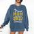 Proud Mom Of a Class Of 2021 Graduate Graduation Senior 2021 Comfort Colors Sweatshirt Denim