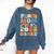 Proud Mom Of A Class Of 2023 Graduated Graduation Women Comfort Colors Sweatshirt Denim