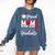 Proud Mom Of a Class Of 2025 Graduate Senior Mom Graduation Comfort Colors Sweatshirt Denim