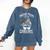 Proud Mom Of A Graduate Graduation Mama Mother Comfort Colors Sweatshirt Denim