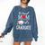 Proud Mom Of A High School Graduation Senior Mom Shirt Comfort Colors Sweatshirt Denim