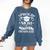 Proud Mom Of PhD Graduate Doctorate Graduation Comfort Colors Sweatshirt Denim