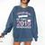 Proud Mom Of Two 2019 Graduates Twin Mama Mother Graduation Comfort Colors Sweatshirt Denim