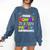 Proud MOMMY Of a 2025 PRE-K Graduate -Graduation Comfort Colors Sweatshirt Denim