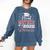 Proud Mother Of 2025 College Graduate Family Graduation Comfort Colors Sweatshirt Denim