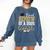 Proud Nephew Of A 2025 Graduate Nephew Graduation 2025 Comfort Colors Sweatshirt Denim