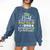 Proud Nephew Of Kindergarten Graduate 2024 Graduation Nephew Comfort Colors Sweatshirt Denim