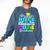 Proud Niece Of Kindergarten Graduate 2024 Graduation Niece Comfort Colors Sweatshirt Denim