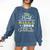 Proud Niece Of PreK School Graduate 2024 Graduation Niece Comfort Colors Sweatshirt Denim