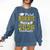 Proud Nonnie Of a Class Of 2026 Graduate Graduation 2026 Comfort Colors Sweatshirt Denim