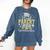 Proud Parent Of Two 2024 Graduate Class 2024 Graduation Comfort Colors Sweatshirt Denim