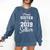 Proud Sister Of a 2019 Senior Graduation T Shirt Comfort Colors Sweatshirt Denim