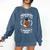 Proud Sister Of a 2026 Football Senior Graduation Comfort Colors Sweatshirt Denim