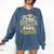 Proud Sister Of 2026 Graduate College Graduation Hat Party Comfort Colors Sweatshirt Denim