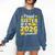 Proud Sister Of A 2026 Graduate Senior Class Graduation Comfort Colors Sweatshirt Denim