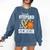 Proud Stepdad Of A 2026 Senior Basketball Graduation Leopard Comfort Colors Sweatshirt Denim