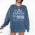 Proud Stepdad Of Senior 2026 Class Of 2026 Graduation Comfort Colors Sweatshirt Denim
