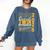 Proud Twin Of a 2025 Graduate Grad Prom Graduation Squad 25 Comfort Colors Sweatshirt Denim