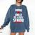 Proud Uncle Of A 2023 Senior Class Of 2023 Graduation Comfort Colors Sweatshirt Denim