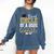 Proud Uncle Of A 2025 Graduate Uncle Graduation 2025 Comfort Colors Sweatshirt Denim