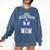 Proud Valedictorian Mom Graduation Grad Mom Class Of 2025 Comfort Colors Sweatshirt Denim
