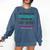 Qualified Psychologist PhD PsyD Shirt Graduation Comfort Colors Sweatshirt Denim