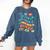 Quiet Quirky Meme Queen Introvert Anti People Meme Lovers Comfort Colors Sweatshirt Denim