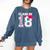 Respiratory Therapist Graduation Class Of 2018 Women RT Comfort Colors Sweatshirt Denim