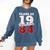 Reunion 1984 Class Of 1984 Reunion 84 Graduation 1984 Comfort Colors Sweatshirt Denim