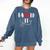 RN Nursing Student Graduation EaRNed It Comfort Colors Sweatshirt Denim