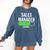 Sales Manager Loading Graduation Graduate New Job Comfort Colors Sweatshirt Denim