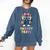 Sarcastic Little MISS SMARTY PANTS Graduation Alumni Game On Comfort Colors Sweatshirt Denim