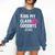 Sen18r Shirt Senior 2018 Graduation Kiss Lips Comfort Colors Sweatshirt Denim