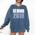 Senior 2019 Shirt Graduation Class Back To School Tee Comfort Colors Sweatshirt Denim