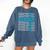 Senior 2024 Graduation Class Of 2024 Senior Boys Girls Comfort Colors Sweatshirt Denim