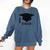 SENIOR 2025 Cute Graduation Class Of 2025 Graduate Comfort Colors Sweatshirt Denim