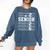 Senior 2026 Class Of 2026 Back To School Graduation Students Comfort Colors Sweatshirt Denim