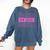 Senior 2026 Class Of 2026 Boys Girls Matching Graduation Comfort Colors Sweatshirt Denim